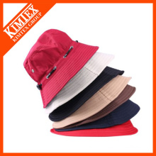 Moda Venta al por mayor Custom llano Bucket Hat